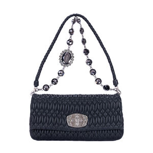 Miu Miu Crystal Cloqué Clutch